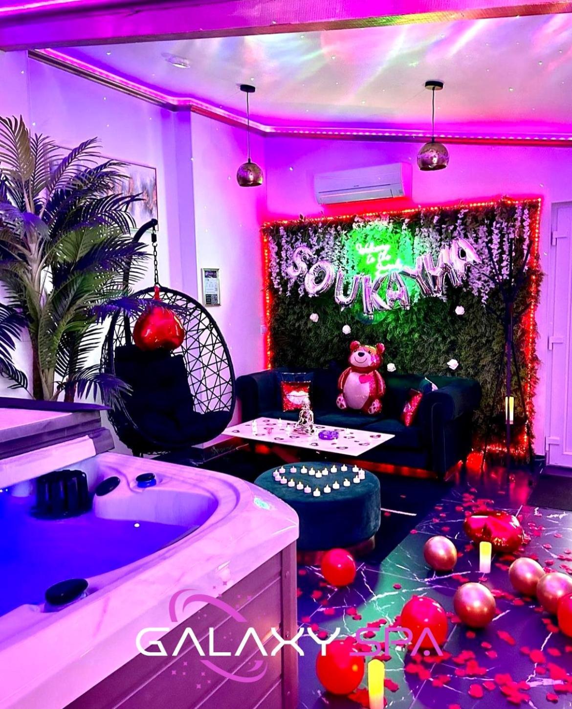 Galaxy Spa - Suite Jupiter Jacuzzi Privatif Champigneulles Luaran gambar
