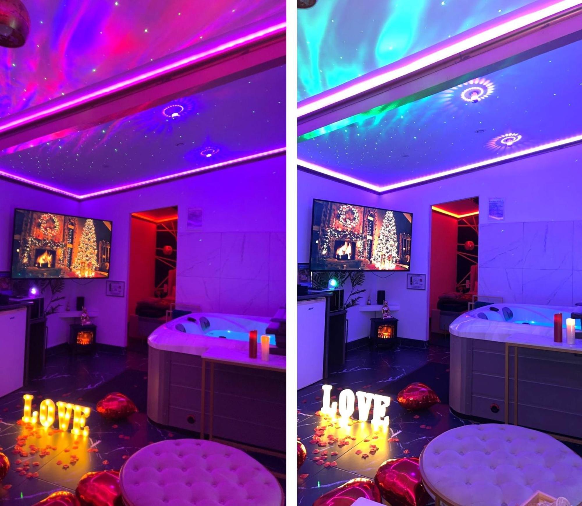 Galaxy Spa - Suite Jupiter Jacuzzi Privatif Champigneulles Luaran gambar